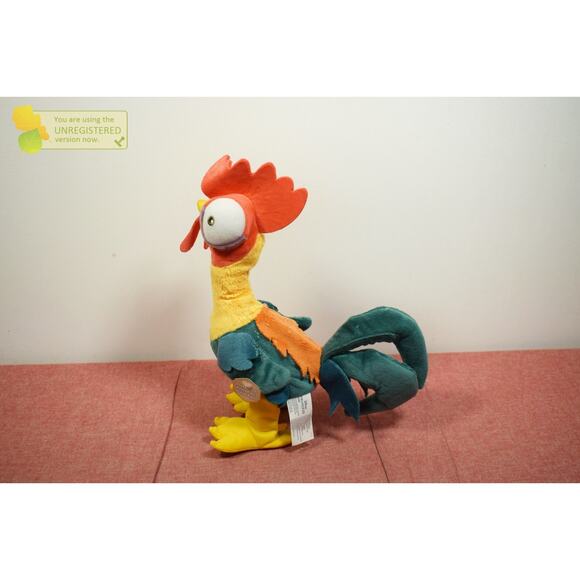 Disney Moana Clucking Hei Hei Plush (Damage) - Picture 6 of 8